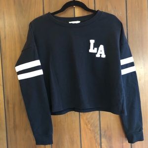 Cropped sweatshirt